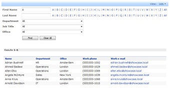 Image 0 for People Directory for Shar…