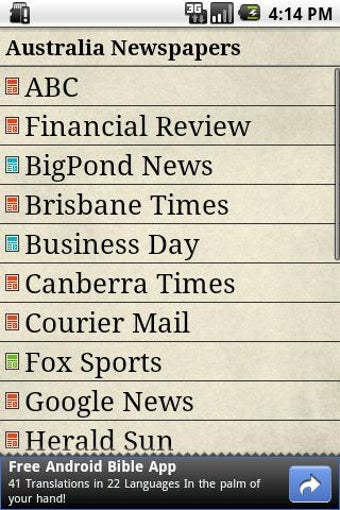 Imagen 1 para Australia Newspapers