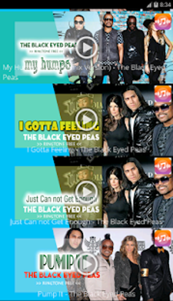 Imagen 2 para The Black Eyed Peas Ringt…