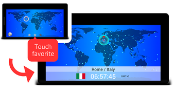 Imagen 1 para World Time Map