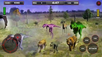 Image 2 for Lion vs Dinosaur Animal S…