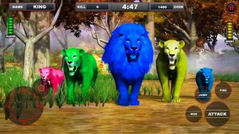 Image 0 for Lion vs Dinosaur Animal S…