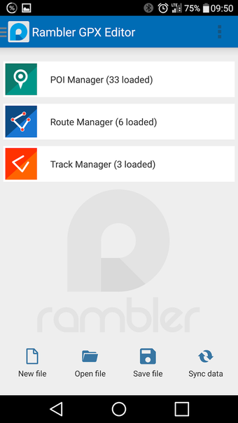 Imagen 2 para Rambler GPX Editor