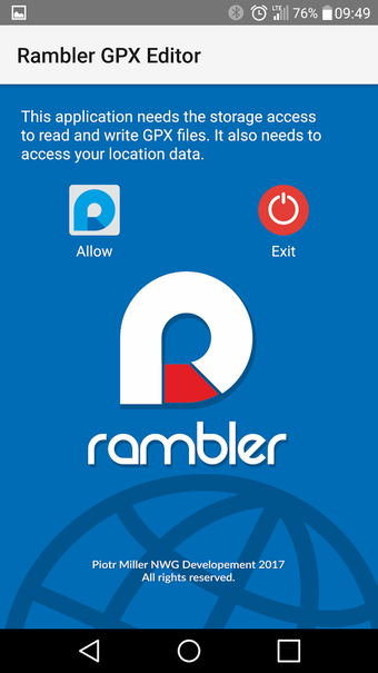 Imagen 1 para Rambler GPX Editor