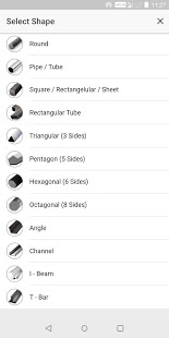 Metal Weight Calculator - Metallo Screenshots 1
