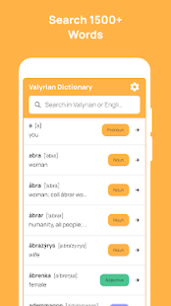 Image 1 for Valyrian Dictionary