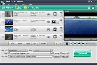 Image 0 for Free FLV to AVI Converter
