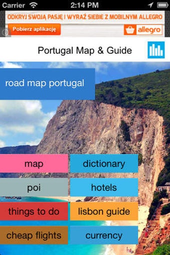 Image 0 for Portugal offline road map…