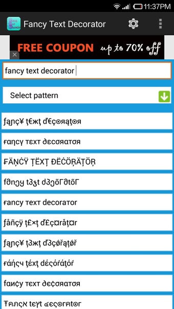 Image 1 for Fancy Text Decorator