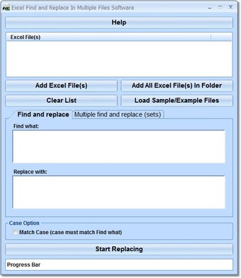 Image 0 for Excel Find and Replace In…