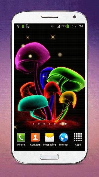 Imagen 2 para Neon Light Live Wallpaper…