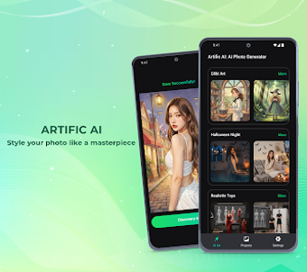 Image 0 for Artific AI: AI Photo Gene…