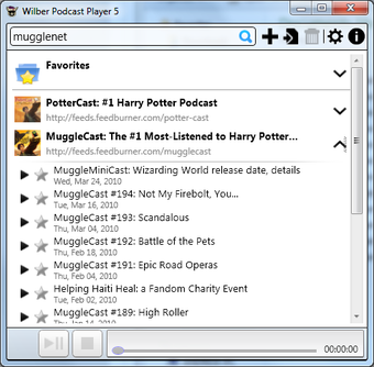 Image 0 for Wilber Podcast Player