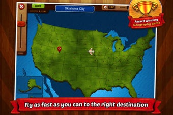 Imagen 0 para GeoFlight USA - Fun geogr…