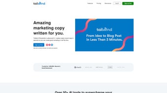 Image 0 for Tailwind Ghostwriter