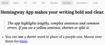 Image 0 for Hemingway Editor