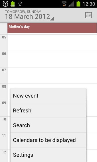 Imagen 1 para Calendar from Android 4.4