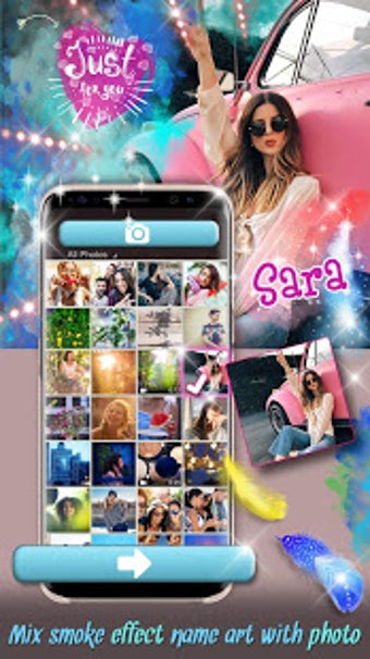 Image 1 for Smoke Name Art  Add Text …
