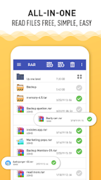 Image 1 for RAR Reader, RAR File Extr…