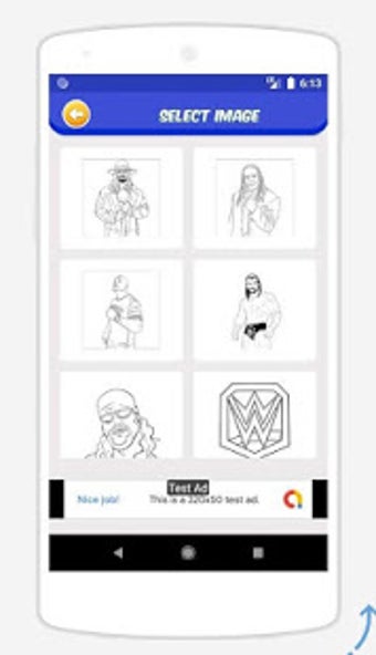 Image 1 for WWE Coloring Book 2K20