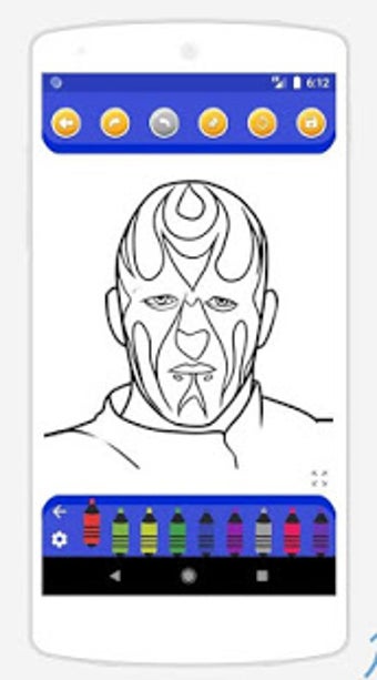 Image 0 for WWE Coloring Book 2K20