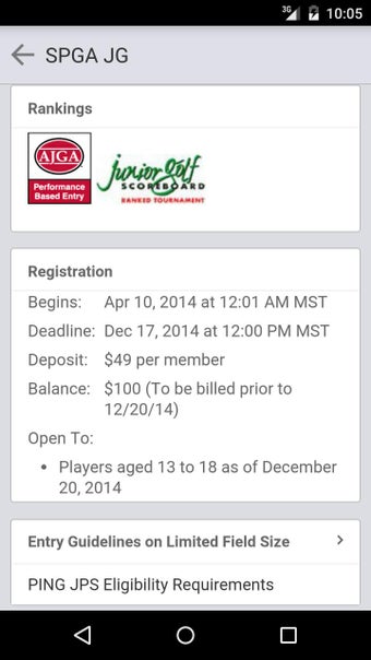 Image 0 for Southwest PGA Junior Golf
