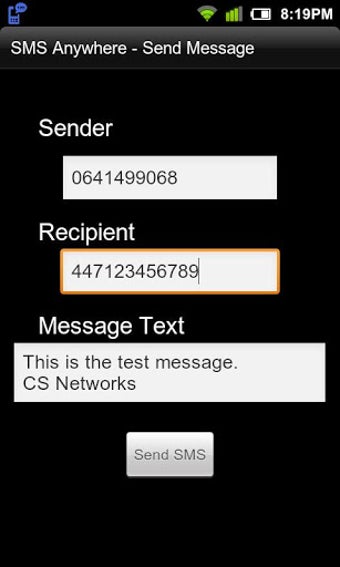 Image 1 for SMS Anywhere