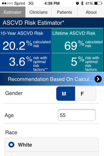 Image 0 for ASCVD Risk Estimator