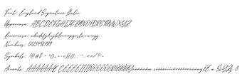 Image 0 for England Signature