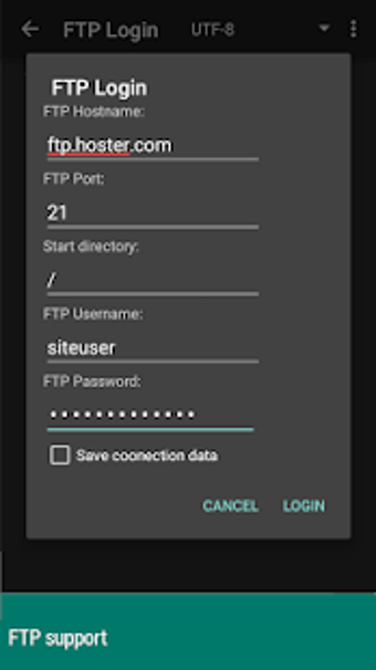 Image 1 for anWriter free HTML editor