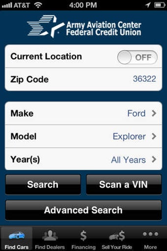 Image 0 for Army Aviation Center FCU …