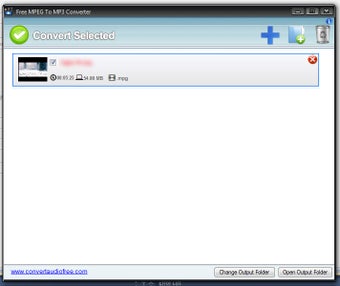 Imagen 0 para Free MPEG To MP3 Converte…