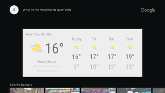 Image 1 for Google app for Android TV