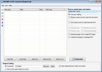 Image 0 for Ailt BMP to PDF Converter