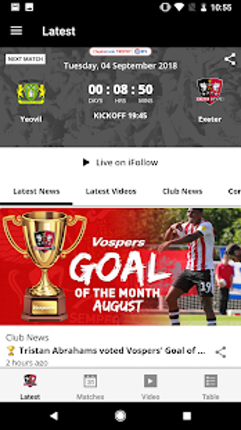 Image 0 for Exeter City Official App