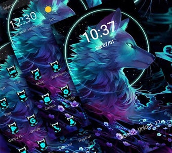 Image 2 for Dark Night Magic Wolf The…