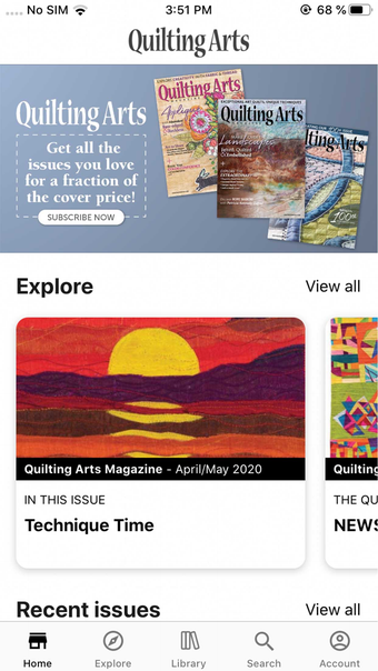 Imagen 0 para Quilting Arts Magazine