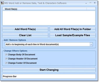 Image 0 for MS Word Add or Remove Dat…