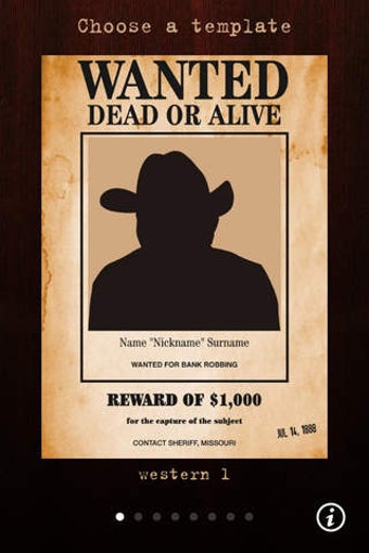 Image 0 for Wanted Poster Pro