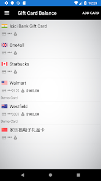 Imagen 1 para Gift Card Balance (balanc…
