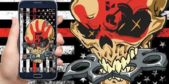 Image 0 for Red Flag Horror Skull The…