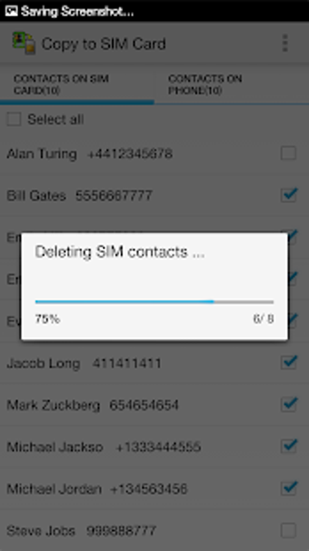 Image 2 for Copy to SIM Card