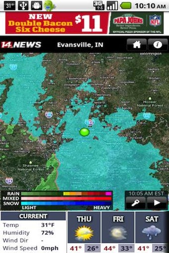 Imagen 4 para 14FirstAlert Weather TriS…