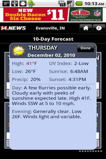 Imagen 6 para 14FirstAlert Weather TriS…