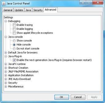 Image 0 for Java Runtime Environment …