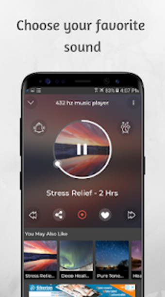 Image 1 for Hertz 432 hz Music Player…