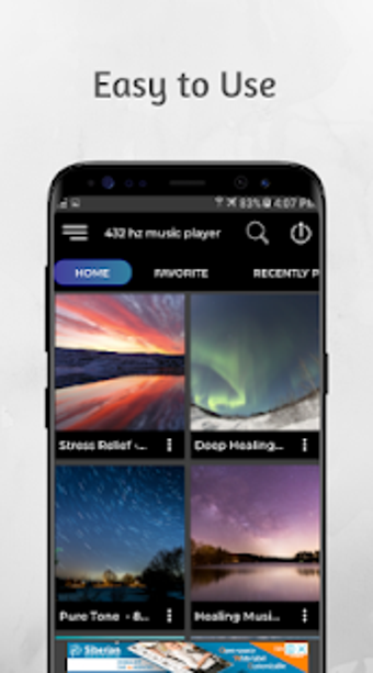 Imagen 1 para Hertz 432 hz Music Player…