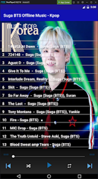 Image 0 for Suga BTS Offline Music - …