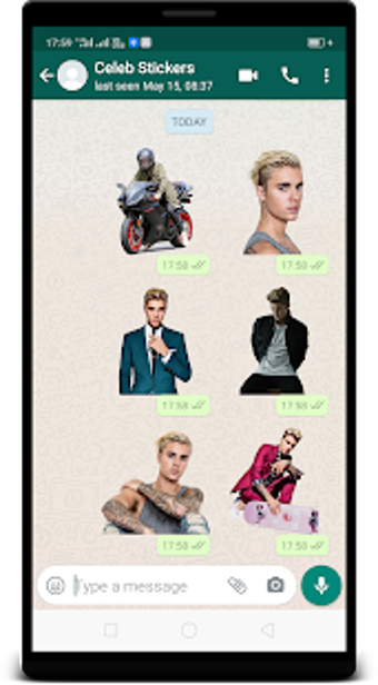 Imagen 1 para Justin Bieber WAStickerAp…