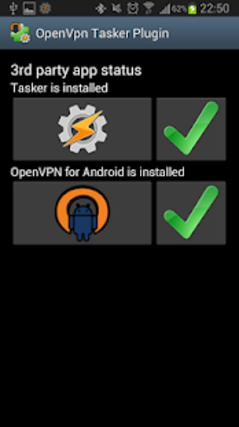 Imagen 1 para OpenVpn Tasker Plugin